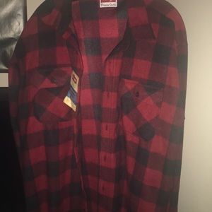 Red and black flannel
